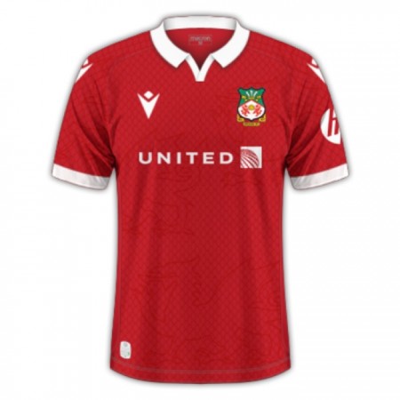 Fotbalové dres Wrexham Domácí 2024-25 Krátký Rukáv